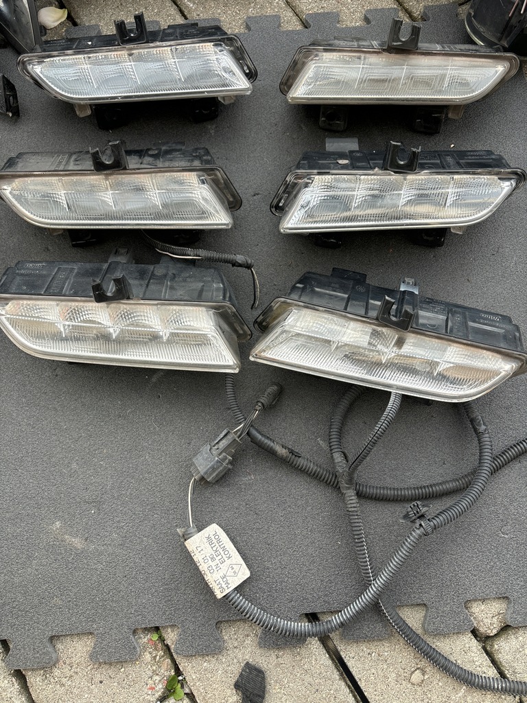 фото №5, Противотуманная фара led do движение dziennej drl renault clio iv 266059493r 266003864r