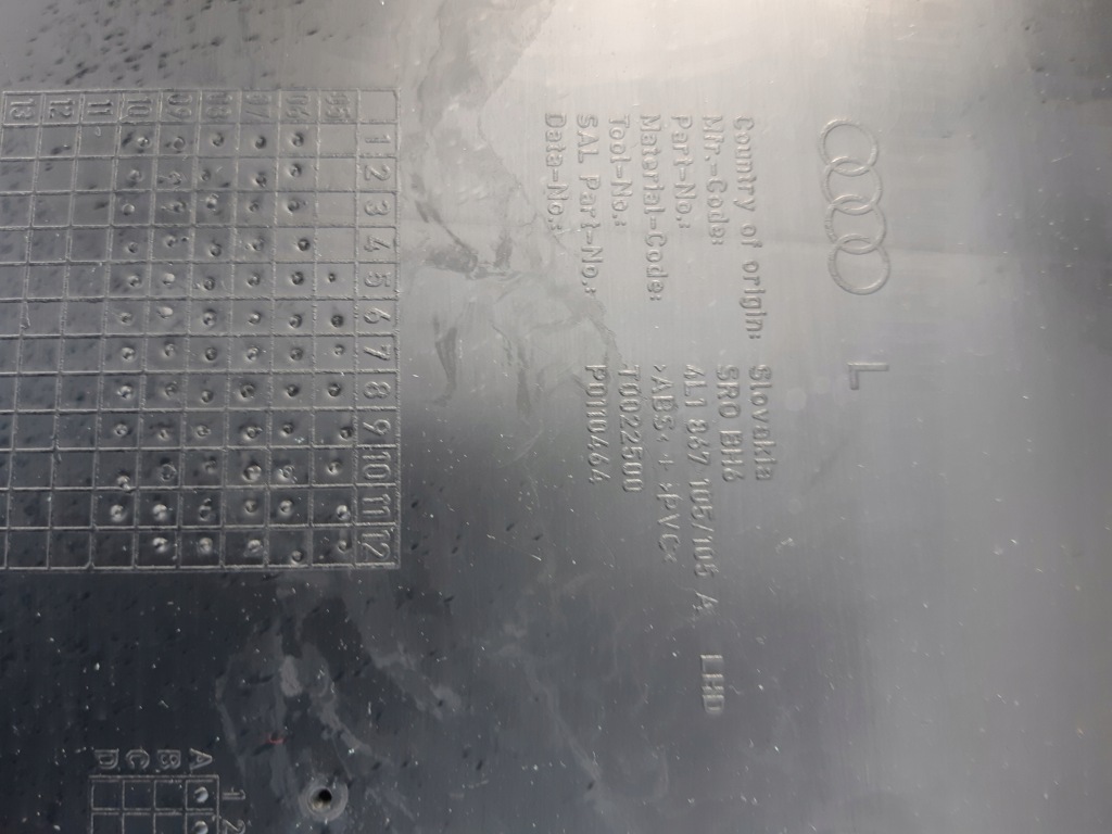 фото №9, Audi q7 4l lift обшивка двері оббивка лівий перед bose 4l1867105a