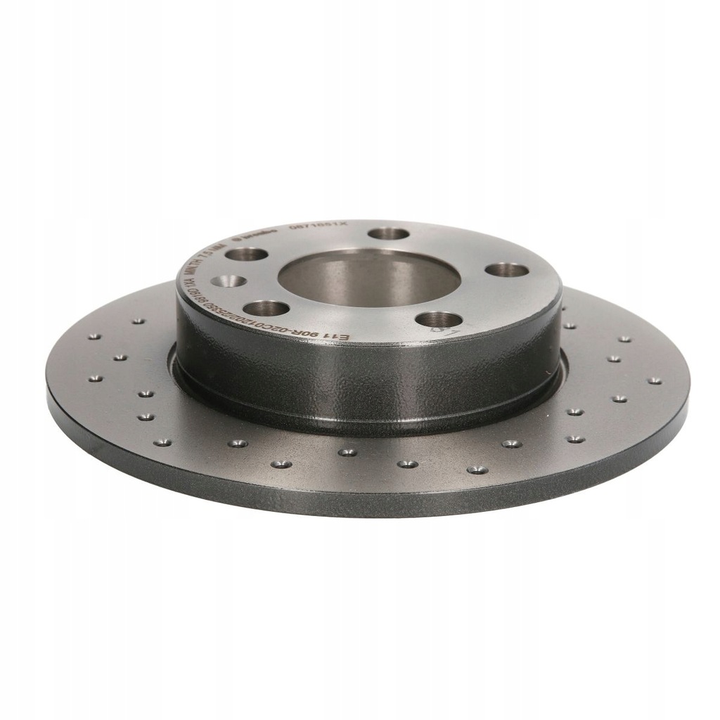 фото №1, Brembo 08.7165.1x диск гальмівна