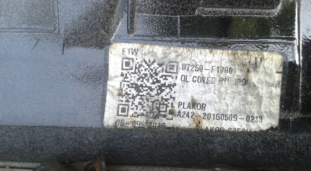 фото №11, Спойлер кришки kia sportage iv 4 15-22 лак hw