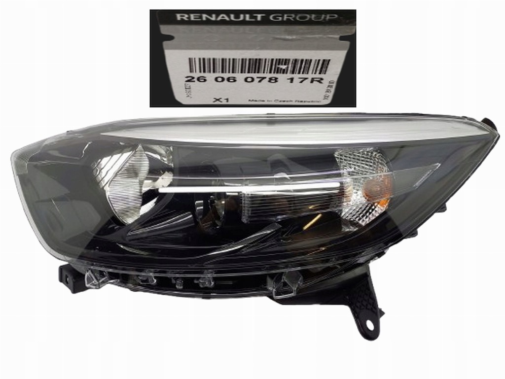 фото №1, Фара лівий 260607817r новий оригінальний номер renault captur