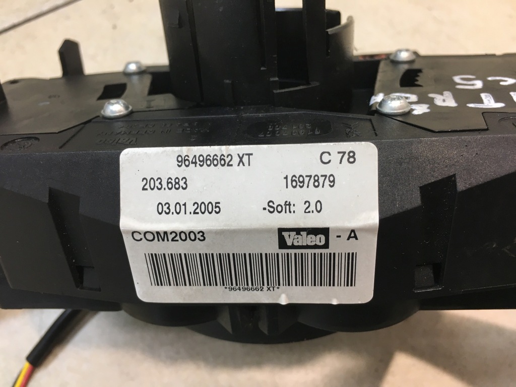 фото №7, Переключатель комбинированный citroen c5 i fl 96496662xt