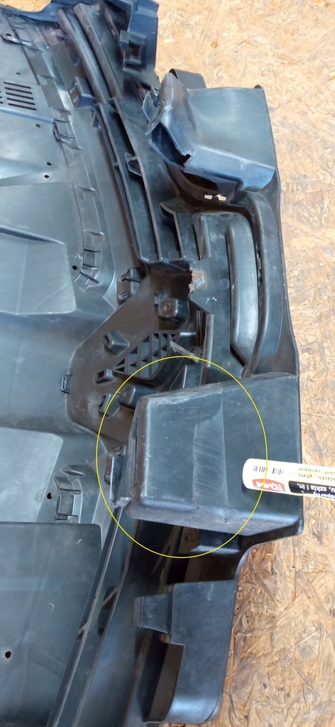 фото №10, Renault clio 4 iv lift 16- решётка радиатора решётка средняя решётка радиатора 622562901r