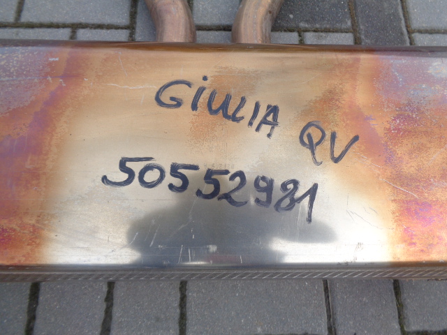 фото №2, Alfa romeo giulia qv гасник вихлоп система