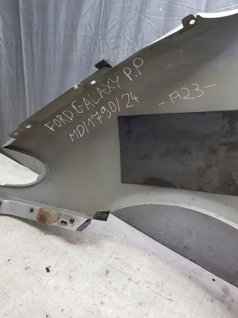 фото №12, Крила ford galaxy правий перед сріблястий