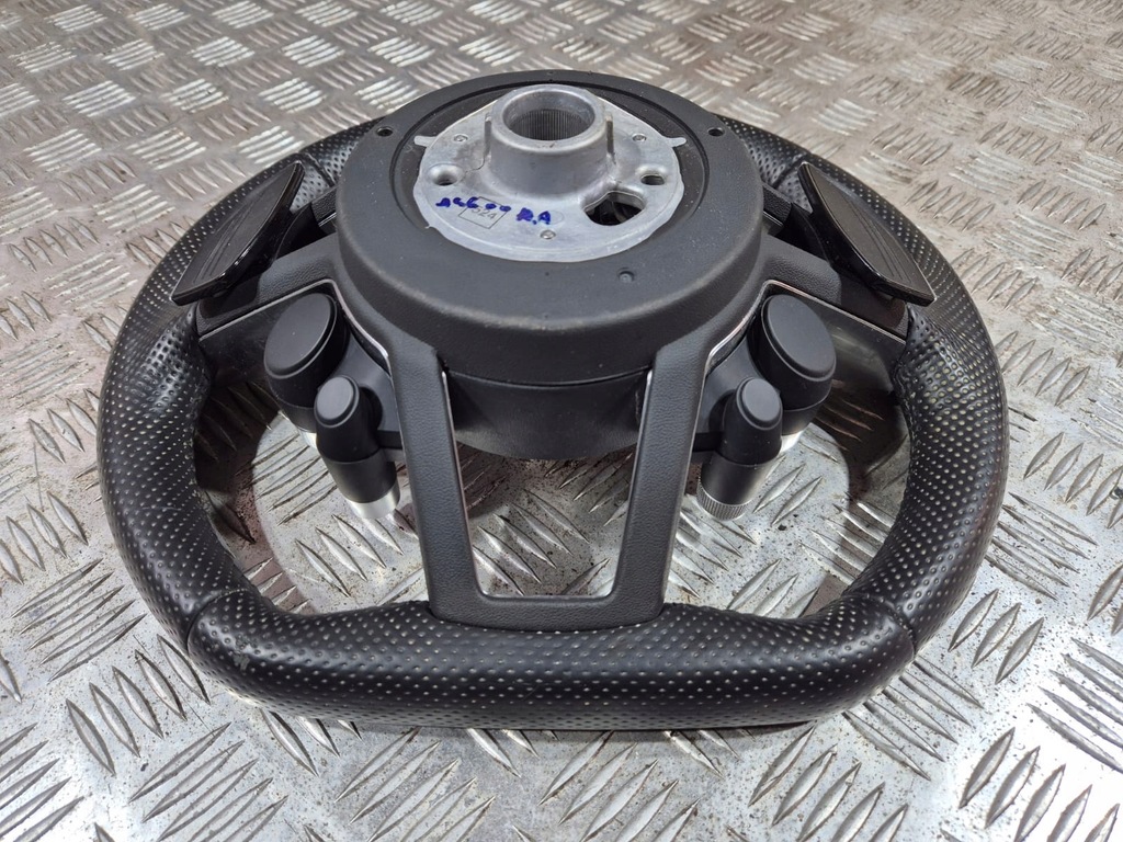 фото №9, Повітропровід audi r8 4s plus 4s0419091e пелюстки перемикання шкіра кермо wheel multi