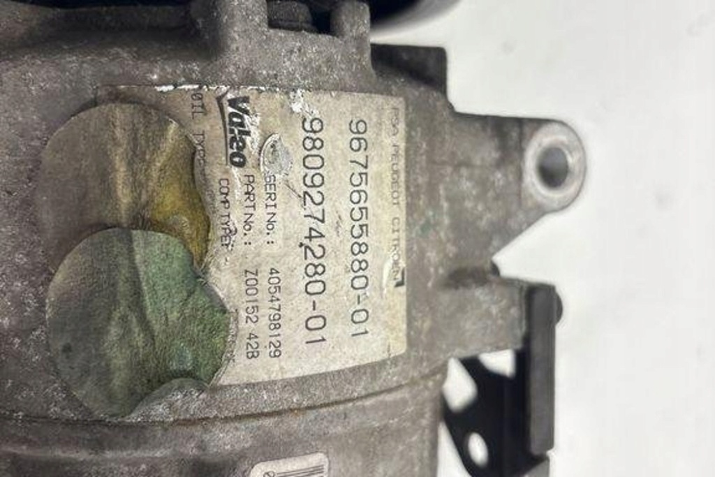 фото №7, Компрессор кондиционера peugeot 308 ii 9675655880 2.0l дизель 2015