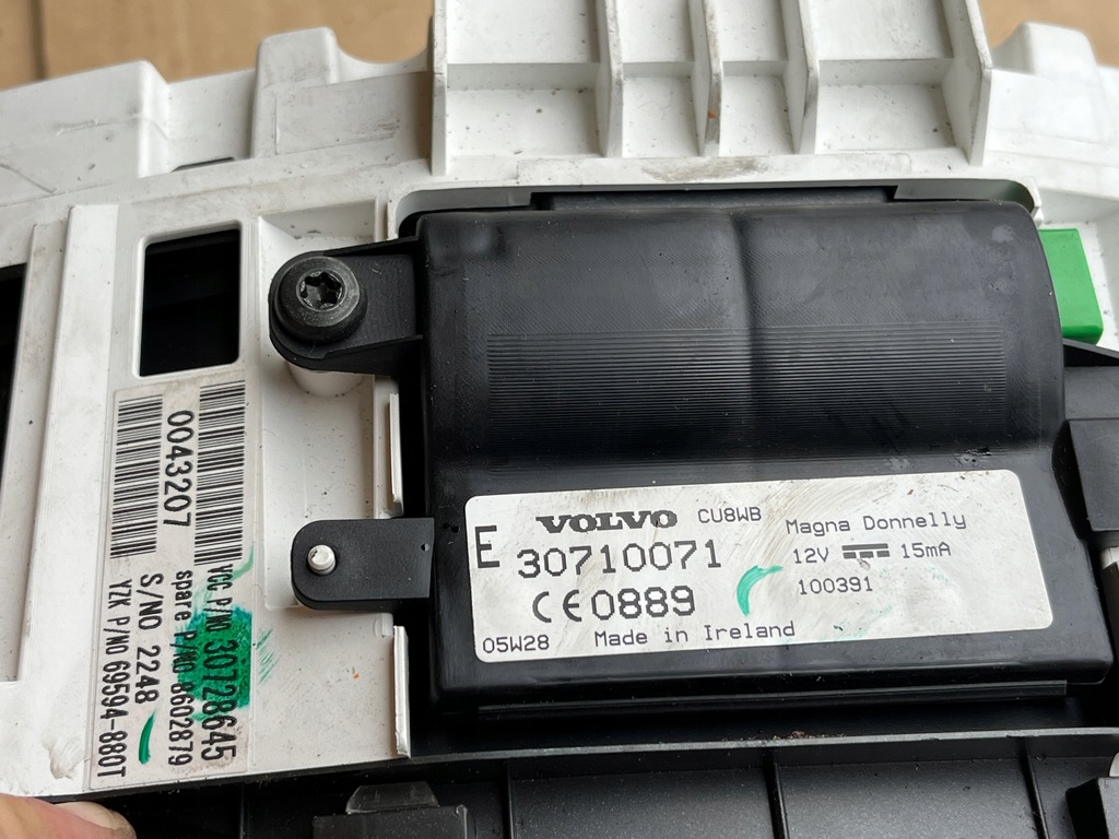 фото №7, Набір стартовий 1.6 d 109 km volvo c30 c70 s40 v50 2004-2007 do запуск