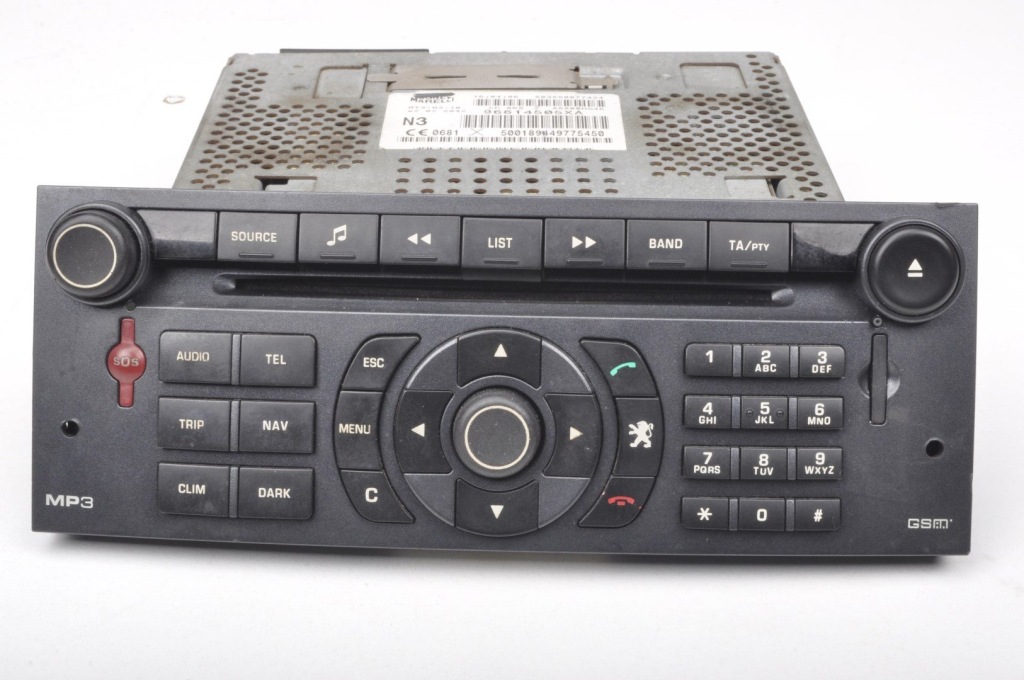 фото №1, Peugeot 407 радіо mp3 gps навігація rt3-n3-10