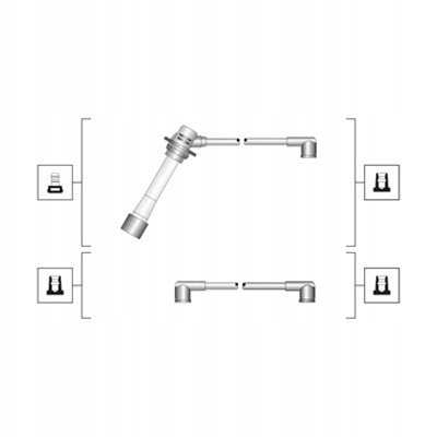 фото №8, Дроти запалювання mazda 323 f c s mx-5 1.8 16v