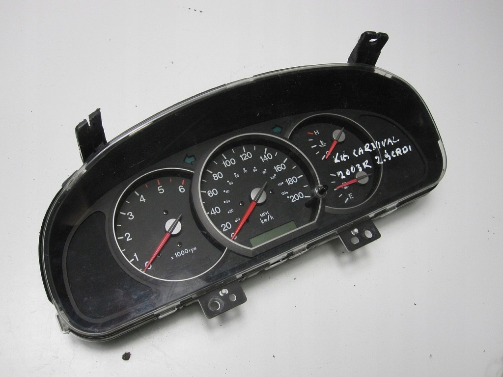 фото №1, Лічильник прилади kia carnival 2.9crdi 03r obr