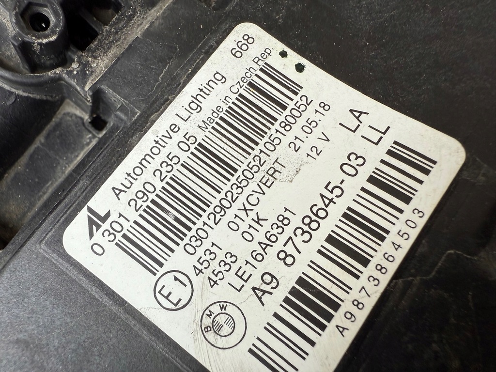 фото №8, Pas передній радіатор бампер крила лампи адаптивний led bmw 2 f45 f46 c1x