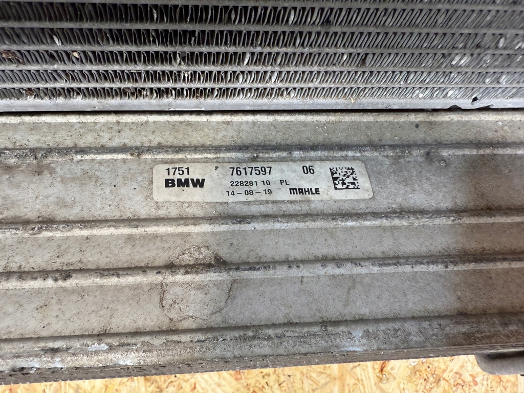 фото №10, Комплект радиатор радиатор вентилятор bmw 1 f40 2 f44 mini f55 f56 f57 1.5t