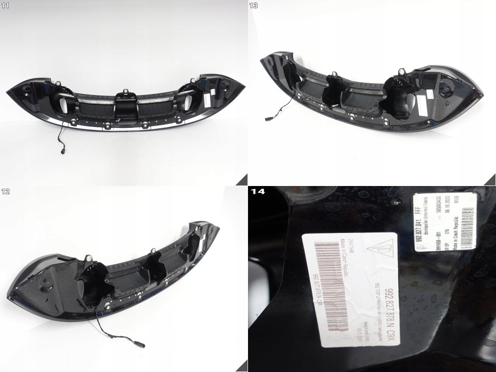 фото №12, Porsche 911 992 turbo s cabrio 20- спойлер спойлер крыло кронштейн задняя