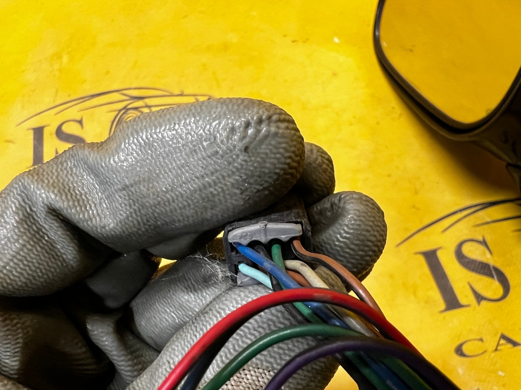 фото №12, Дзеркало зовнішнє ліва 8+4 12 pin chevrolet corvette c5 97-04