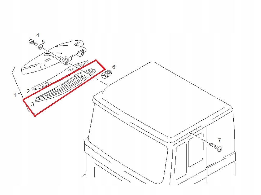 фото №3, Вкладиш скло дзеркала rampowego man tga tgl tgm