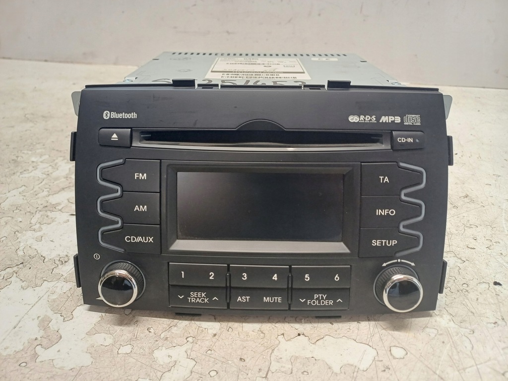 фото №2, Kia sorento 2 ii - радіо заводський оригінальний 961802p850ca