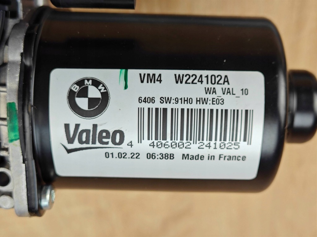 фото №10, Механизм моторчик дворник перед bmw 8 g16 g15 w224102a w227235 30km