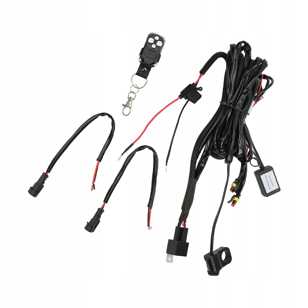 фото №9, Набор проводка led light 12v on off фара фары переключатели