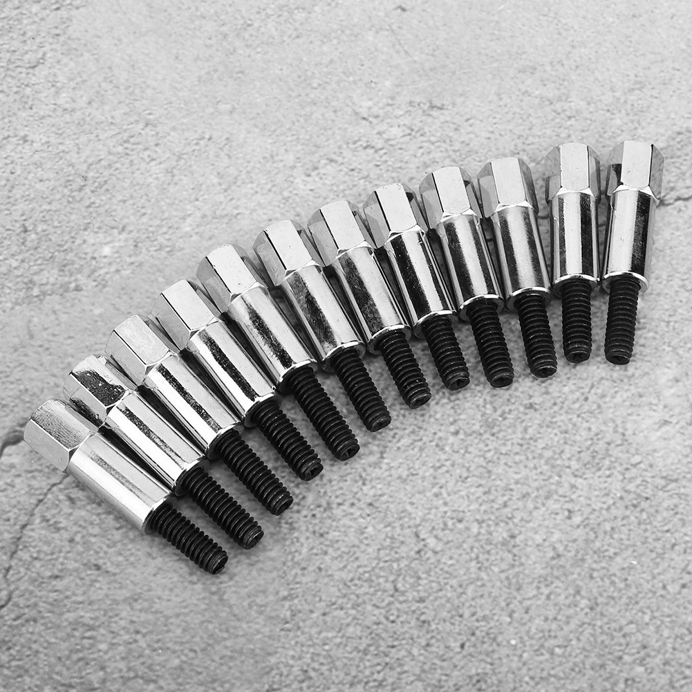 фото №8, 12 sztuk хромований набір гвинт кришки клапанів
