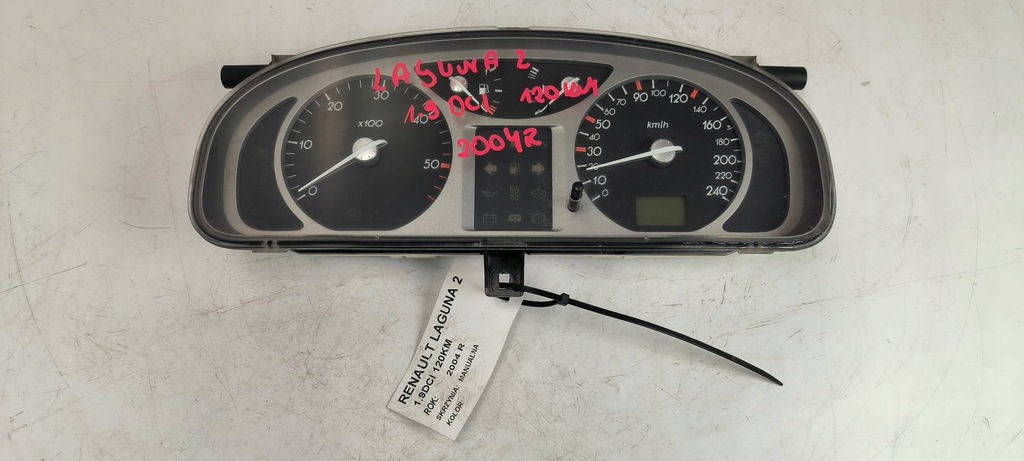 фото №1, Счетчик приборная панель eu 8200218878 renault laguna ii
