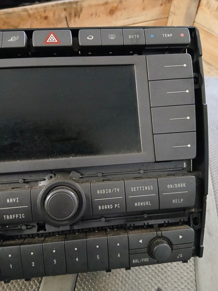 Радио заводской vw phaeton 3d0035007l радиопроигрыватель Доставка