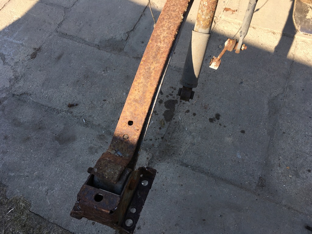 фото №5, Балка подвеска задняя рессора master iii 3 16"