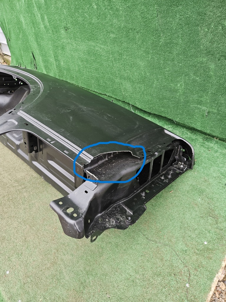 фото №8, Крыло обшивка задняя задние левая ford ranger