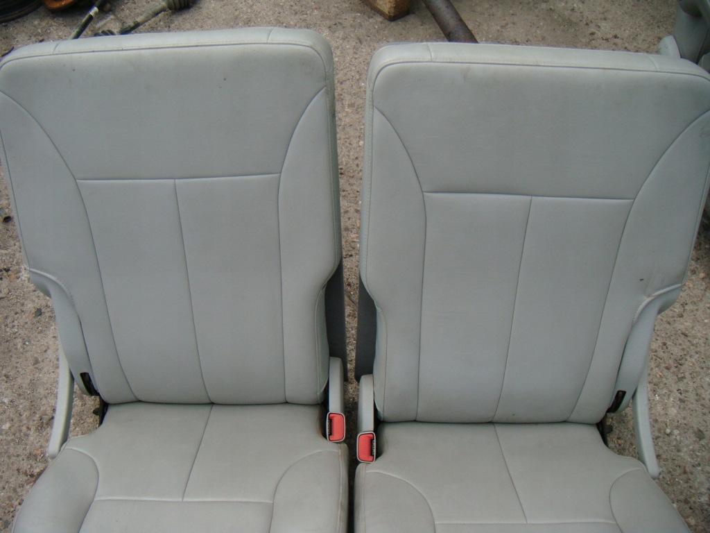 фото №4, Chrysler pacifica i 2003-2007 сидіння 3 ряд лівий правий шкіра