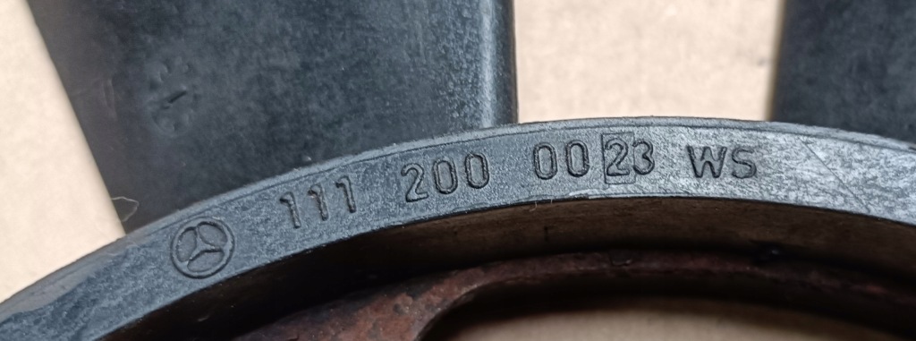 фото №7, Mercedes slk w170 r170 clk w208 w202 вентилятор