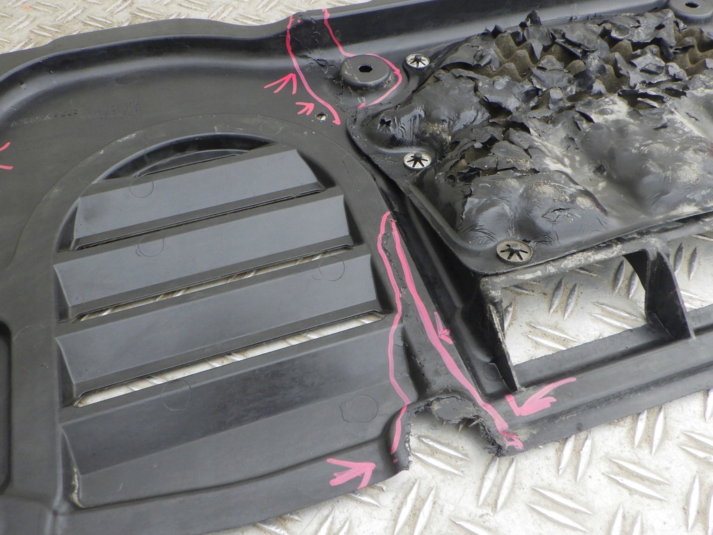 фото №10, Защита pod коробка передач gle ml w166 1665200323