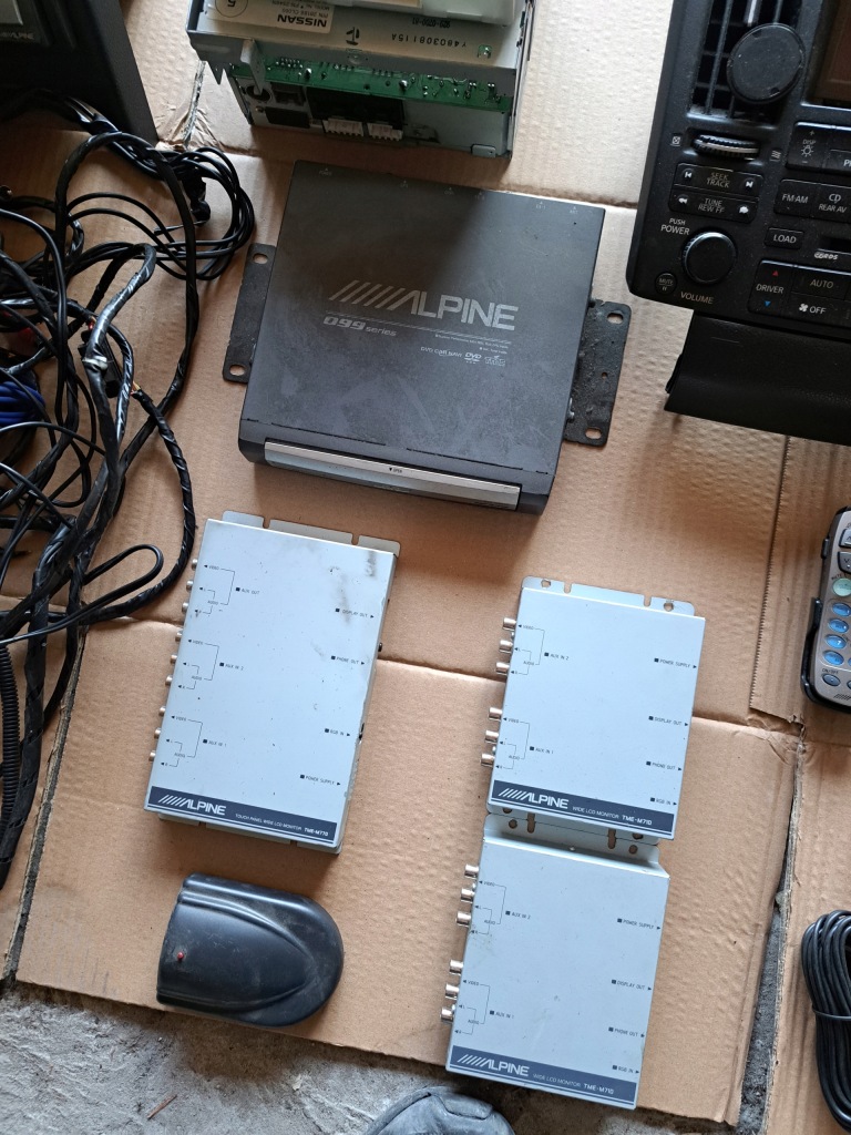 фото №5, Радіо підголівники tv підсилювач навушники pilot alpine tme-m770 infiniti fx35