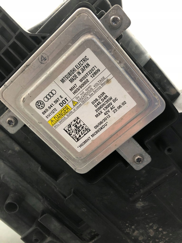 фото №8, Лампа передняя левая bi-xenon led некорректируемый do audi q3 8u s line 8u0941005a