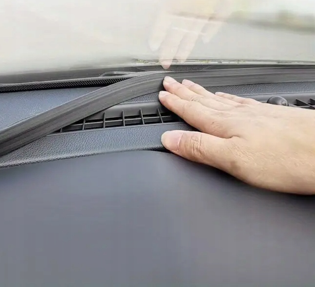 фото №13, Прокладка стекло передней жабо универсальная шумоизоляционная молдинг 1,6m