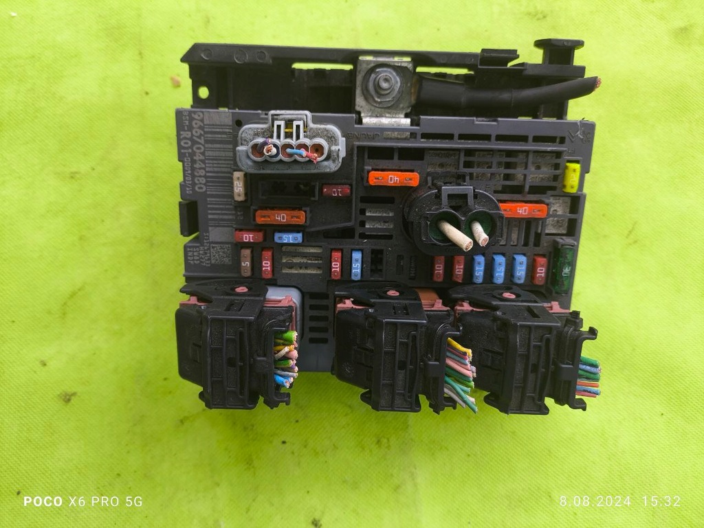 фото №1, Peugeot citroen - модуль, коробка bsm r01 9667044880