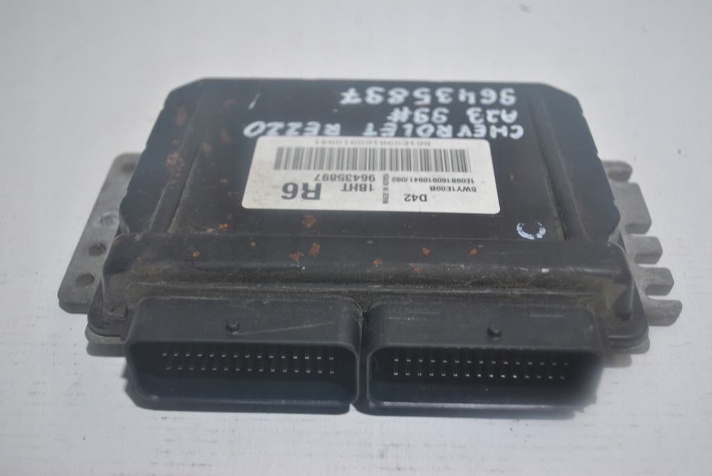 фото №6, Бортовий комп'ютер двигуна блок керування chevrolet rezzo 96435897