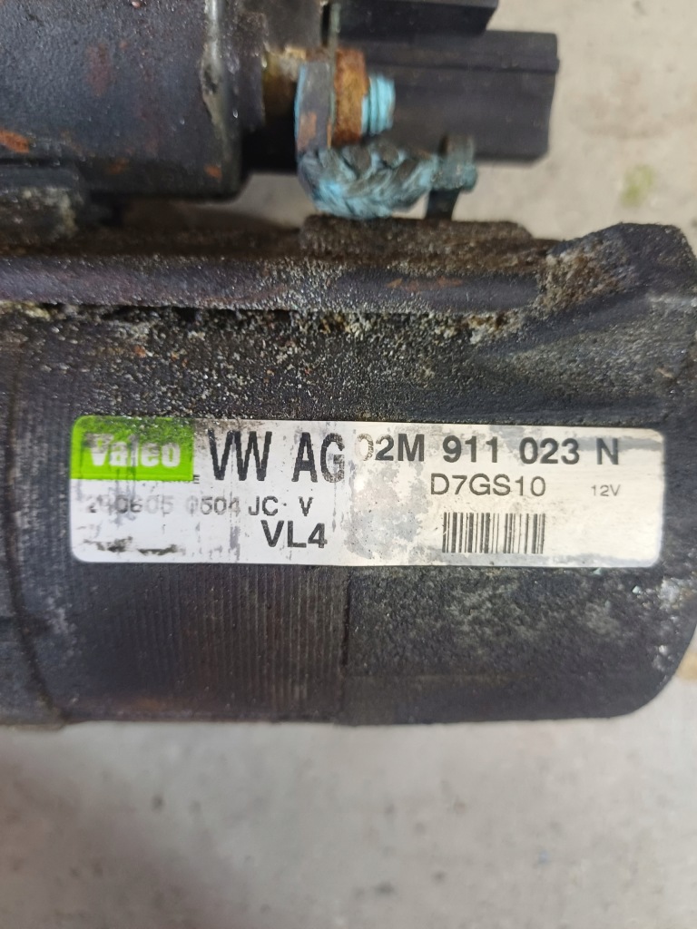 фото №4, Стартер 2.0 tdi bkd skoda octavia ii nr. 02m911023n