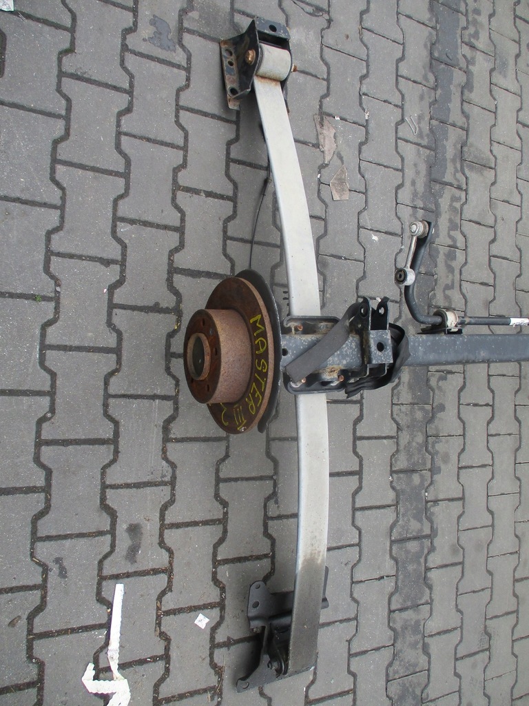 фото №4, Oś задняя рессора renault master iii 2,3d