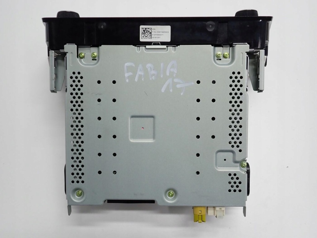 фото №7, Радио заводской оригинал 6v0035871d skoda fabia iii 6v 17r