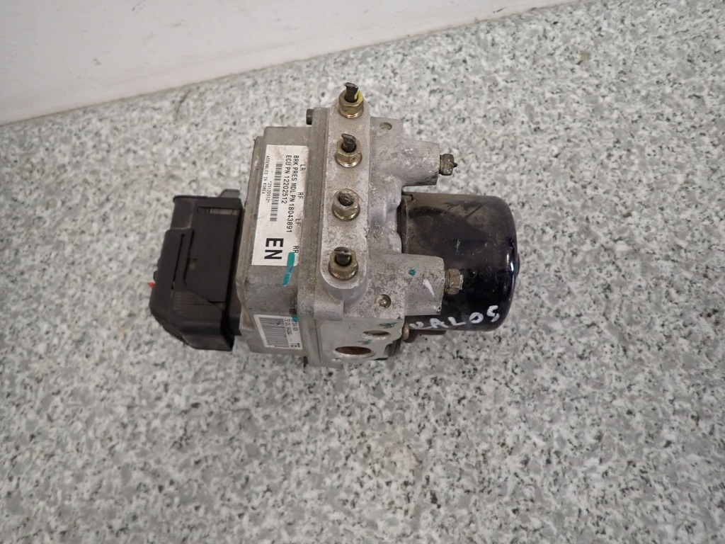фото №4, Chevrolet daewoo kalos aveo 03-07 блок керування насос abs europa