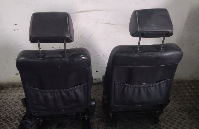 фото №11, Сиденья комплект кожа перед задняя заднее сиденье mercedes w210 kombi