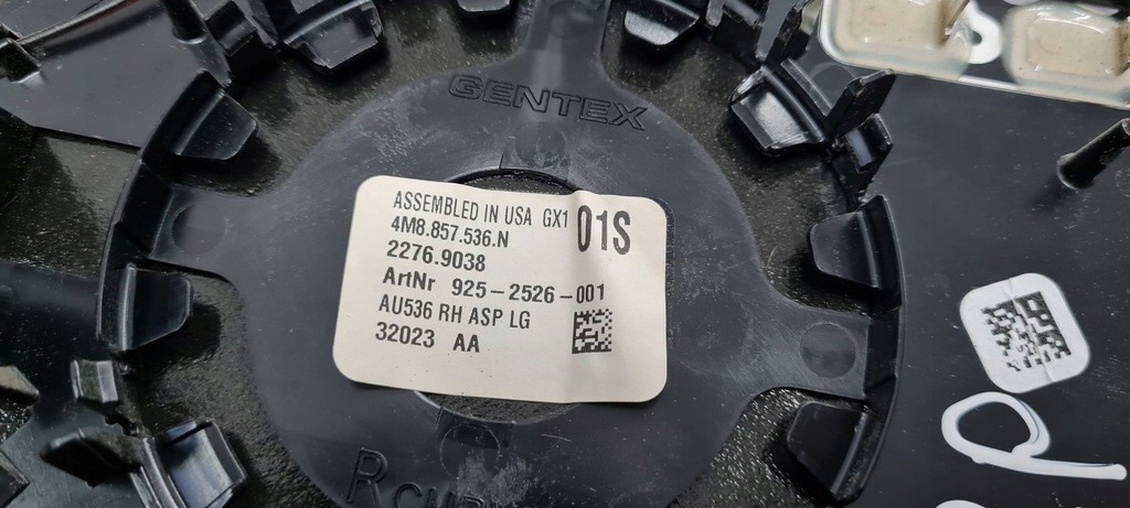 фото №15, Sq8 4m rsq8 q8 вкладыш зеркало фотохромный правый перед 4m8857536n