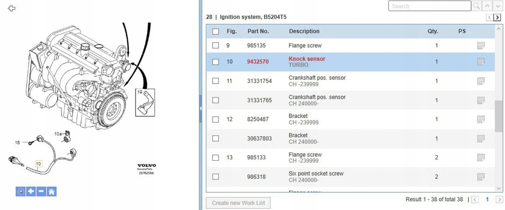 фото №7, Volvo s80 2004 датчики spalania детонационный