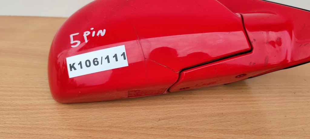 фото №3, Hyundai accent 99-05 rok правое зеркало 5pin