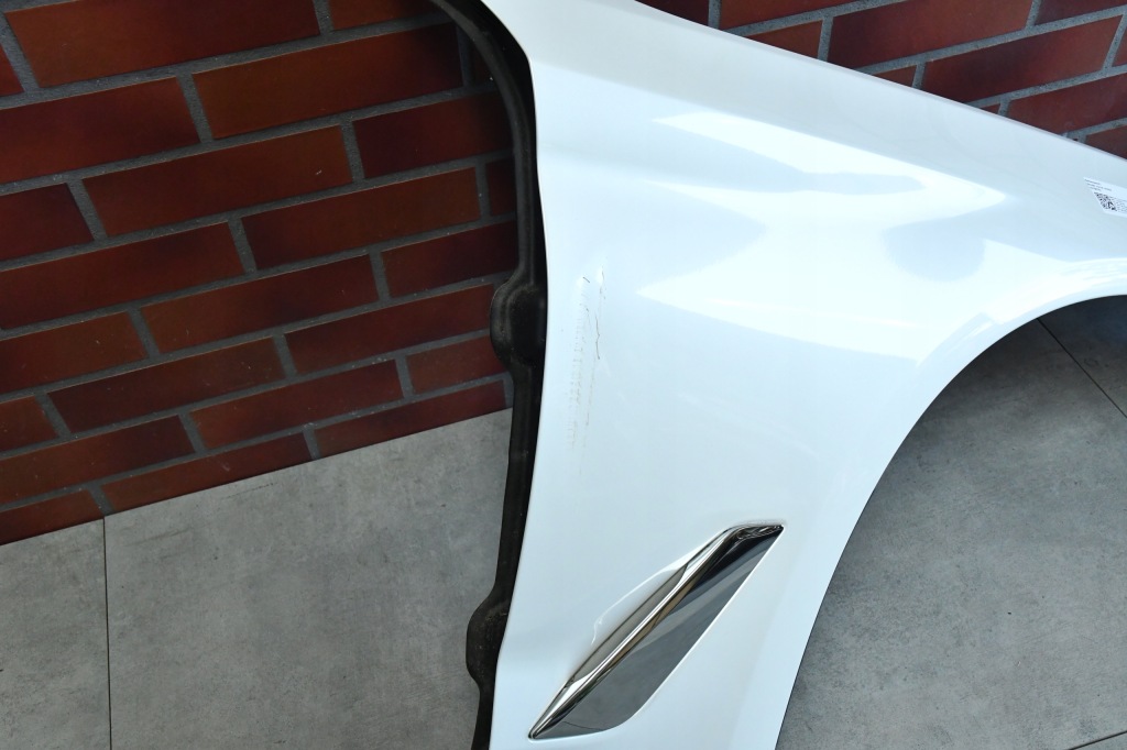 Крыло  правый  перед передний bmw 5 g30 g31 u21 brillant weiss демонтаж Недорого