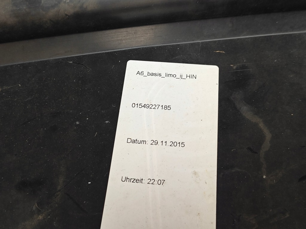 Бампер задняя audi a6 c7 lift sedan lz7g 72 km! с Разборки