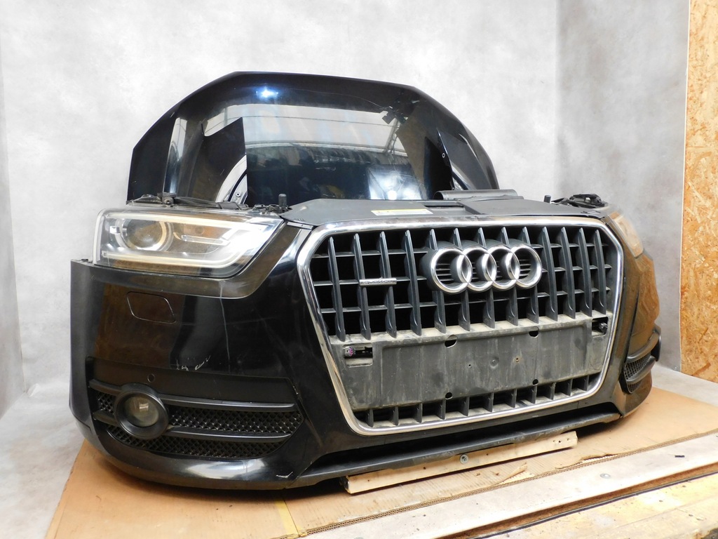 фото №5, Audi q3 8u kompletny перед бампер лампи капот pas ксенон