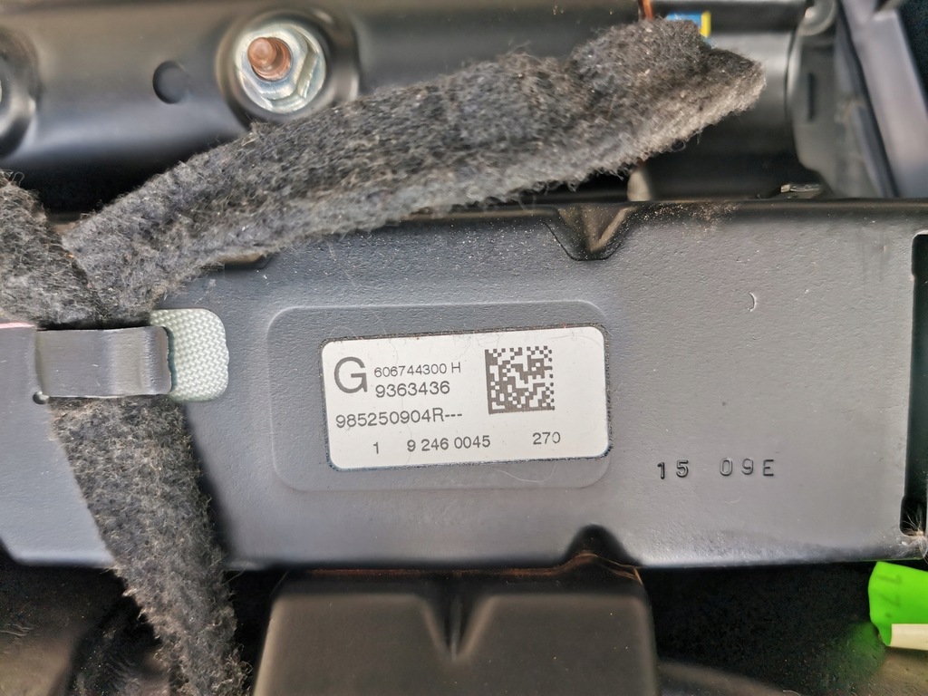 фото №4, Панель приладів приладова панель приладів консоль renault laguna iii plus подушка пасажира