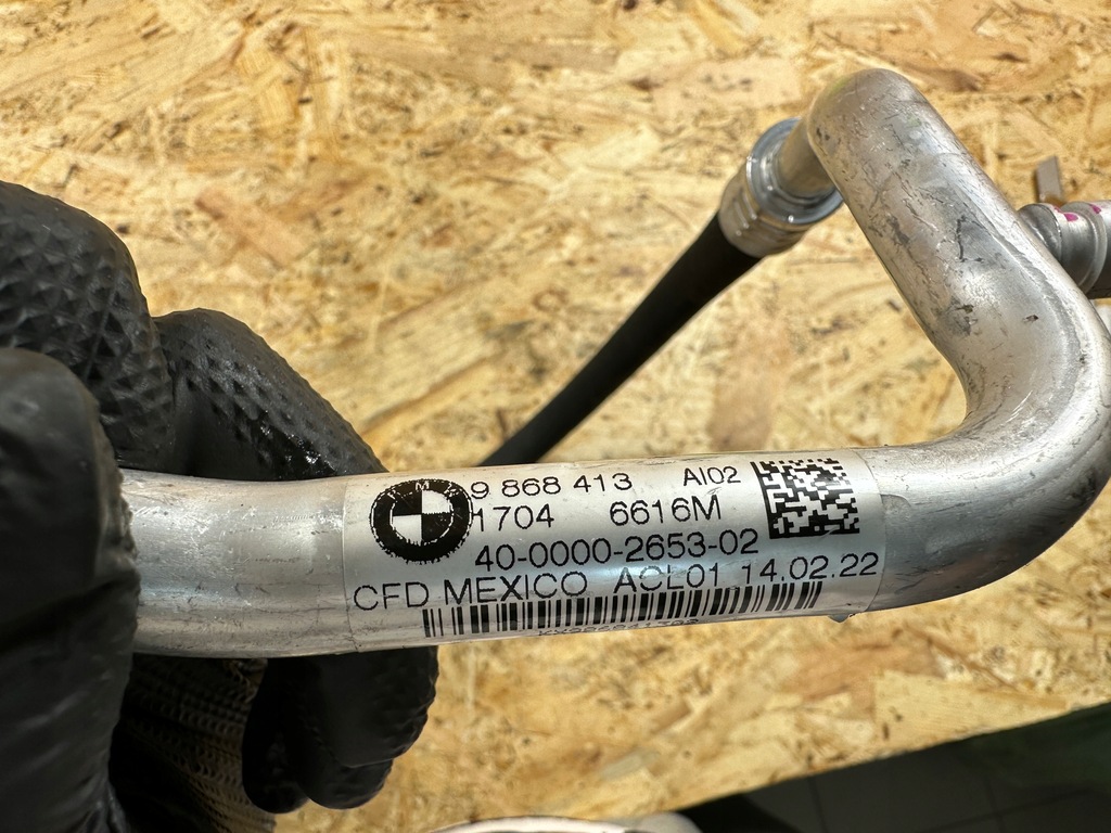 фото №9, Wąż шланг труба кондиционера bmw x3 g01 x4 g02 9868413