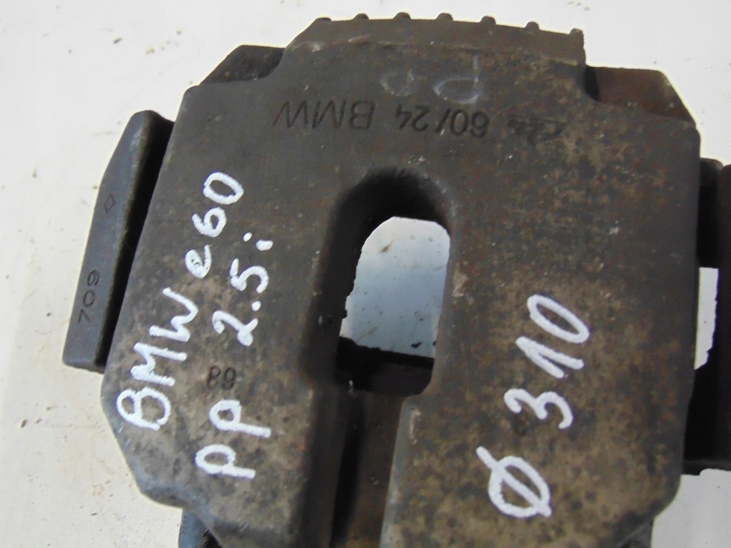 фото №7, Суппорт тормозной правый перед bmw 5 e61 e60 2.5i